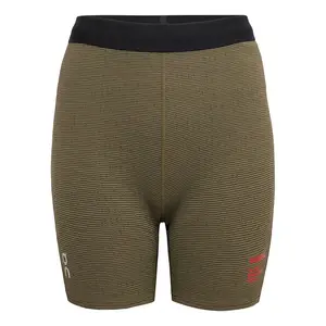 Леггинсы (WMNS) On Running x Pleasures x The Loop Short Tights 'Olive', оливкого-зеленый