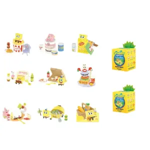 Слепая коробка SpongeBob коллекция для пикника одиночная слепая коробка/полный набор 9 шт POP MART