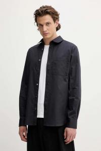 Хлопковая рубашка Kenzo, темно-синий