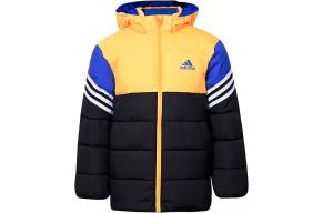 Пуховик Adidas Kids, черный/желтый