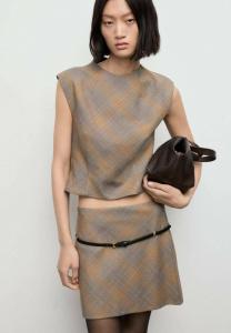 Блуза Mango Blouse, Brown