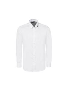 Karl Lagerfeld Рубашка с длинными рукавами 605041 белого цвета