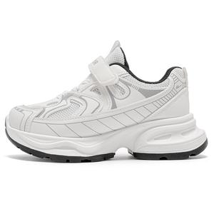 Дышащие детские кроссовки для бега WARRIOR, белый/серый