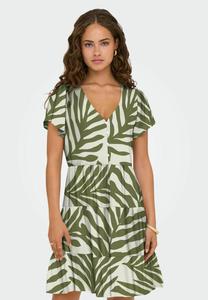 Платье JDY Day dress, Sandshell/Off-White