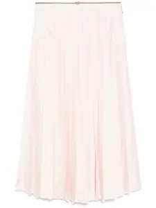 Плиссированная юбка THOM BROWNE, розовый