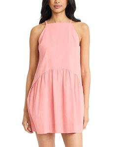 Мини-платье с вырезом "ключ" The Good Journey, розовый