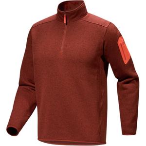 COVERT Fleece Clothing для мужчин Arcteryx, sequoia heather/warm sun оранжевый/sequoia heather/solaris
