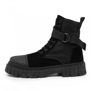 Bull charm Черные короткие ботинки мартин, цвет Black