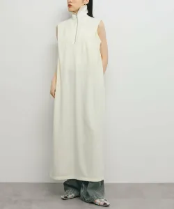 Платье с застежкой-молнией до середины груди Kbf, цвет Cream