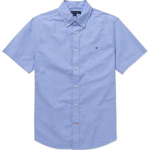 Рубашка мужская светло-синяя Tommy Hilfiger, светло-голубой