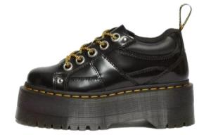 Dr.Martens Женские кроссовки Dr. Martens 5 Eye Max Buttero Leather Platform «Black Buttero»