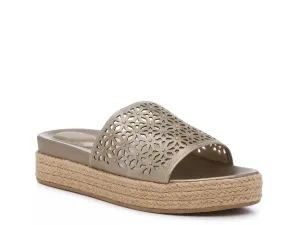 Сандалии Hush Puppies Lady Espadrille Platform, Warm Mushroom Bronze Metallic