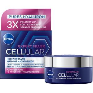 Ночной крем cellular expert filler cellular expert filler nachtpflege Nivea, объем 50 мл