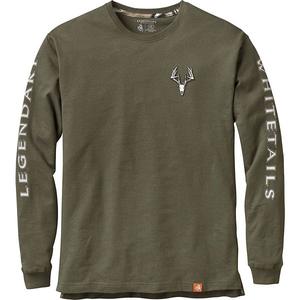 Мужская футболка с длинным рукавом Legendary Non-Typical Series Legendary Whitetails, Army