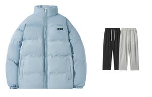 IGOI Пуховик Unisex, Light Blue (Comes with Random Branded Pants)
