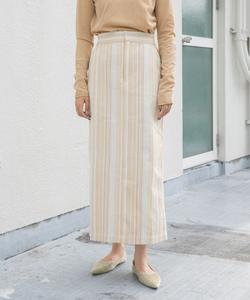 Полосатая юбка-карандаш Kbf, цвет Butter Mix