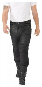 Кожаные комбинированные брюки DL-PM-5 Detlev Louis, черный