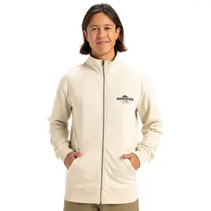 Толстовка Quiksilver Simple Surf full zip, бежевый