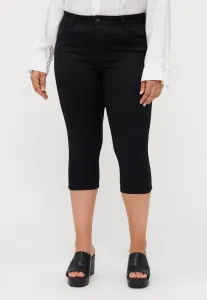 Узкие джинсовые шорты caraugusta Only Carmakoma, Black