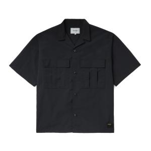 Эверс кэмп воротник рипстоп рубашка Carhartt WIP, черный