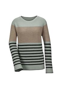 Свитер из натуральной шерсти с жемчужной структурой Madeleine, мультиколор