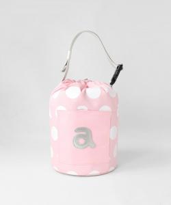 Сумка-холодильник с крупным точечным рисунком