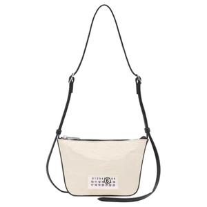 MM6 Maison Margiela Тканевая сумка через плечо миниатюрная женская белая