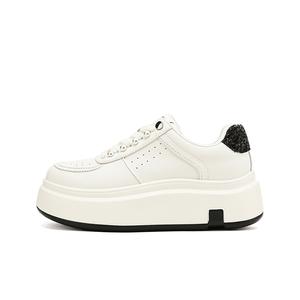 Низкие женские кроссовки DAPHNE, Beige Black