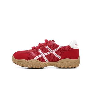 C°BANNER Женские низкие кэжуал кроссовки красные, цвет Red