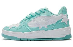 Кроссовки QIAODAN Skateboarding Shoes Women's Low-top White/Blue, цвет  White / Tranquility Blue