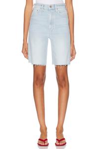 Высокие укороченные бермуды с бахромой Rider Mother, Cowabunga