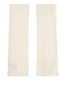 Вязаные перчатки Lisa Yang, кремовый