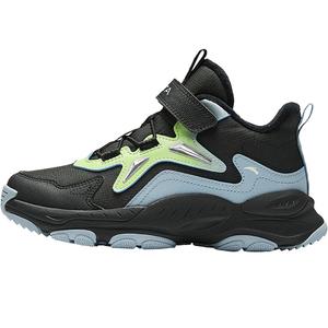 Antakids Нескользящие и дышащие детские кроссовки средней высоты, цвет черный, синий, для подростков