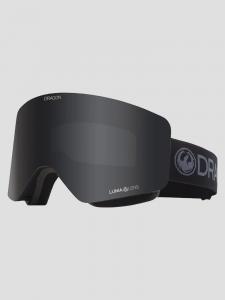 Очки для сноуборда Dragon R1 OTG Blackout +Bonus Lens Goggle, ll dksmk+ll amber