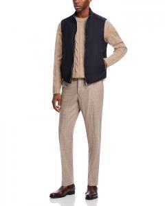 Жилет из матового нейлона с легкой подкладкой Herno, синий