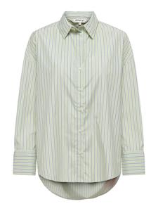 ONLY Блуза 'ONLOregon Alva' в цвете пастельный зеленый, темно-зеленый