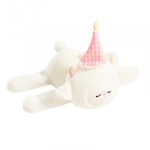 Игрушка-антистресс плюшевая кукла Top Hat Lamb Ring высота 7см The Green Party