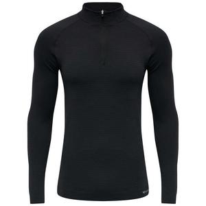 Толстовка Hummel Stroke Half Zip Seamless, черный