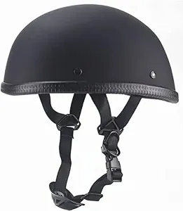 Винтажный мотоциклетный шлем для взрослых, открытый мотоциклетный шлем, ретро-полушлем для скутера, мопеда, бейсболка для мужчин и женщин, стиль Street Cruiser Jet, сертифицированный по стандарту ECE, черный, размер XXL MRDAER, Black