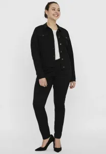 Узкая джинсовая куртка vmruna Vero Moda Curve, Black
