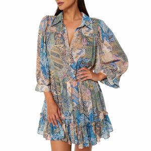 Платье Mita в стиле пэчворк-батик Misa Los Angeles, цвет patchwork batik