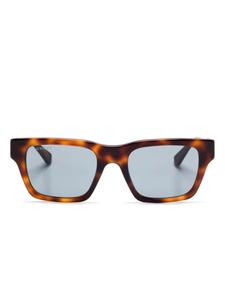 Солнцезащитные очки Gucci Eyewear в квадратной оправе, коричневый