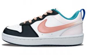 Nike Детские кроссовки для скейтбординга Court Borough Pink Cute с амортизацией Rebound, дышащие, низкие, розовые, для подростков