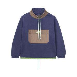 Куртка Brain Dead Post Earth Syndrome Scuba Neck Fleece, Navy