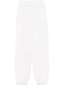 Спортивные брюки с вышитым логотипом MSGM, белый