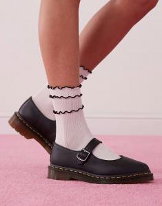Туфли Dr Martens Elphie Mary Jane черного цвета