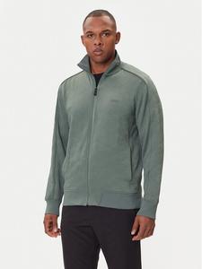 Свитшот regular fit Mirror 50549706 Boss, зеленый