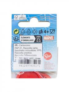 Детский набор столовых приборов Человек-паук, 2 предмета: ложка и вилка с ручками в красном цвете Spiderman