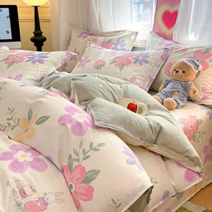 Antarctic Комплект постельного белья из 3 предметов (простыня 150 см, пододеяльник 200х230 см), хлопок, цвет Bancai Garden