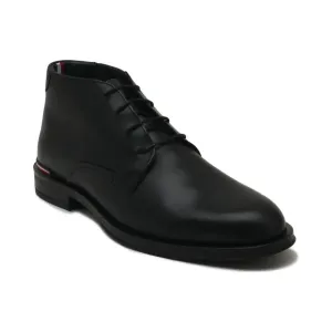 Кожаные туфли на плоской подошве core rwb hilfiger lth l boot Tommy Hilfiger, черный
